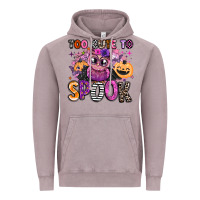 Vintage Zinc wicked cute too cute to spook Vintage Hoodie - BarkalooDesign