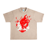 French Oak cyberpunk 2077 Urban Heavy Tee - artisFamous