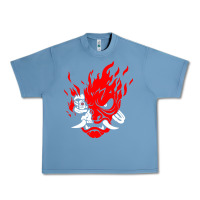 Pebble Blue cyberpunk 2077 Urban Heavy Tee - artisFamous