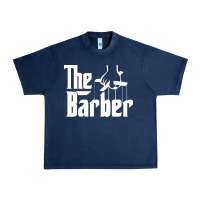 Navy the barber Urban Heavy Tee - artisFamous