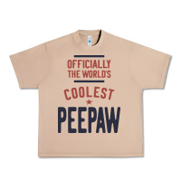 Burro Officially The World's Coolest Peepaw | Mens Gift Urban Heavy Tee - artisFamous