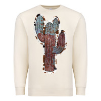 Sandshell Cowhide Old Cactus Premium Sweatshirt - RanaPortraitStore