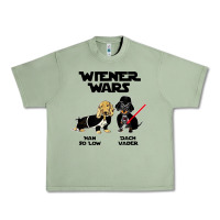 Oil Green wiener wars funny dachshund Urban Heavy Tee - artisFamous