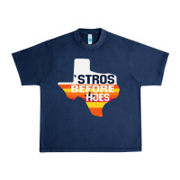 Navy stros before hoes Urban Heavy Tee - artisFamous