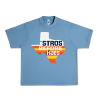 Pebble Blue stros before hoes Urban Heavy Tee - artisFamous