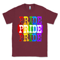 Burgundy Pride pride pride Classic Tee - FaDigitalArtStudio