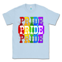 Dusty Blue Pride pride pride Classic Tee - FaDigitalArtStudio