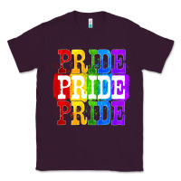 Plum Pride pride pride Classic Tee - FaDigitalArtStudio
