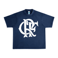 Navy camisa do flamengo Urban Heavy Tee - artisFamous