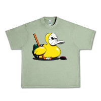 Oil Green mighty rubber ducky Urban Heavy Tee - artisFamous