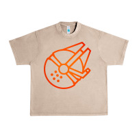 French Oak millennium falcon Urban Heavy Tee - artisFamous