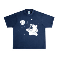 Navy kirby gamer geek snes Urban Heavy Tee - artisFamous