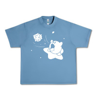 Pebble Blue kirby gamer geek snes Urban Heavy Tee - artisFamous