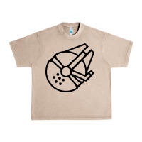 French Oak millennium falcon Urban Heavy Tee - artisFamous