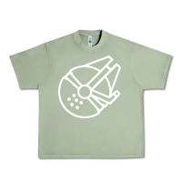 Oil Green millennium falcon Urban Heavy Tee - artisFamous