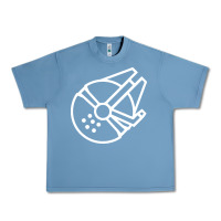 Pebble Blue millennium falcon Urban Heavy Tee - artisFamous