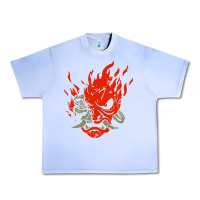 Grape Ice punk samurai Urban Heavy Tee - artisFamous