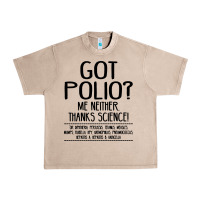French Oak got polio me neither thanks science Urban Heavy Tee - artisFamous