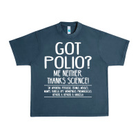Midnight Navy got polio me neither thanks science Urban Heavy Tee - artisFamous