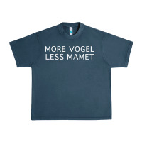 Midnight Navy more vogel less mamet Urban Heavy Tee - artisFamous