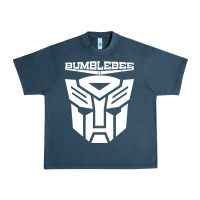 Midnight Navy bumblebee strong Urban Heavy Tee - artisFamous