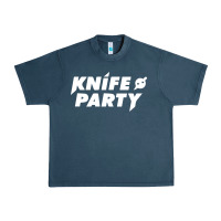 Midnight Navy knife party Urban Heavy Tee - artisFamous