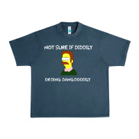Midnight Navy ned flanders Urban Heavy Tee - artisFamous