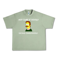 Oil Green ned flanders Urban Heavy Tee - artisFamous