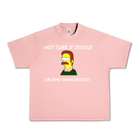 Salmon ned flanders Urban Heavy Tee - artisFamous
