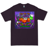 Plum i care for the cutest pumpkins in the patch tumbler Premium Tee - BundleAndBundleShop