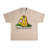 French Oak please tread on me Urban Heavy Tee - artisFamous