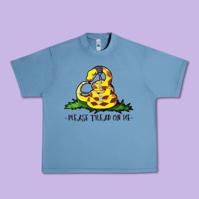Please Tread On Me Urban Heavy Tee Designed By Artisfamous