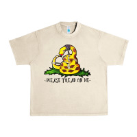 Sandshell please tread on me Urban Heavy Tee - artisFamous