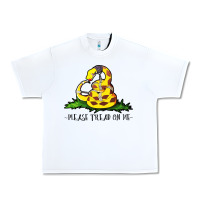 White please tread on me Urban Heavy Tee - artisFamous