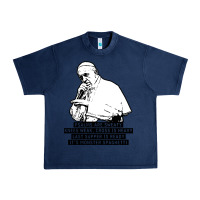 Navy pope mc Urban Heavy Tee - artisFamous