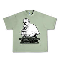 Oil Green pope mc Urban Heavy Tee - artisFamous