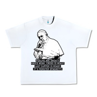 White pope mc Urban Heavy Tee - artisFamous