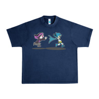 Navy ozzy loves bats Urban Heavy Tee - artisFamous