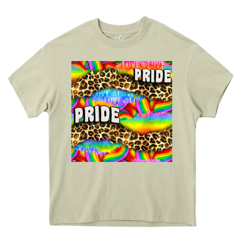 Pride Lgbtq Leopard With Love And Rainbow Seamless Heavy Core Tee by BundleAndBundleShop | Teevron