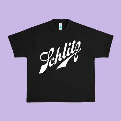 Schlitz Urban Heavy Tee Designed By Artisfamous