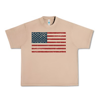 Burro american flag Urban Heavy Tee - artisFamous