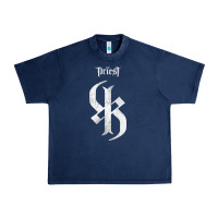 Navy popart kk downing kk priest Urban Heavy Tee - artisFamous