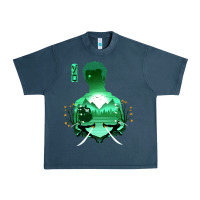 Midnight Navy Zoro Urban Heavy Tee - artisFamous