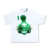 White Zoro Urban Heavy Tee - artisFamous