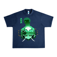 Navy Zoro Urban Heavy Tee - artisFamous