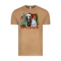 Vintage Camel merry Christmas goat Vintage Tee - CowhideDigitalArt