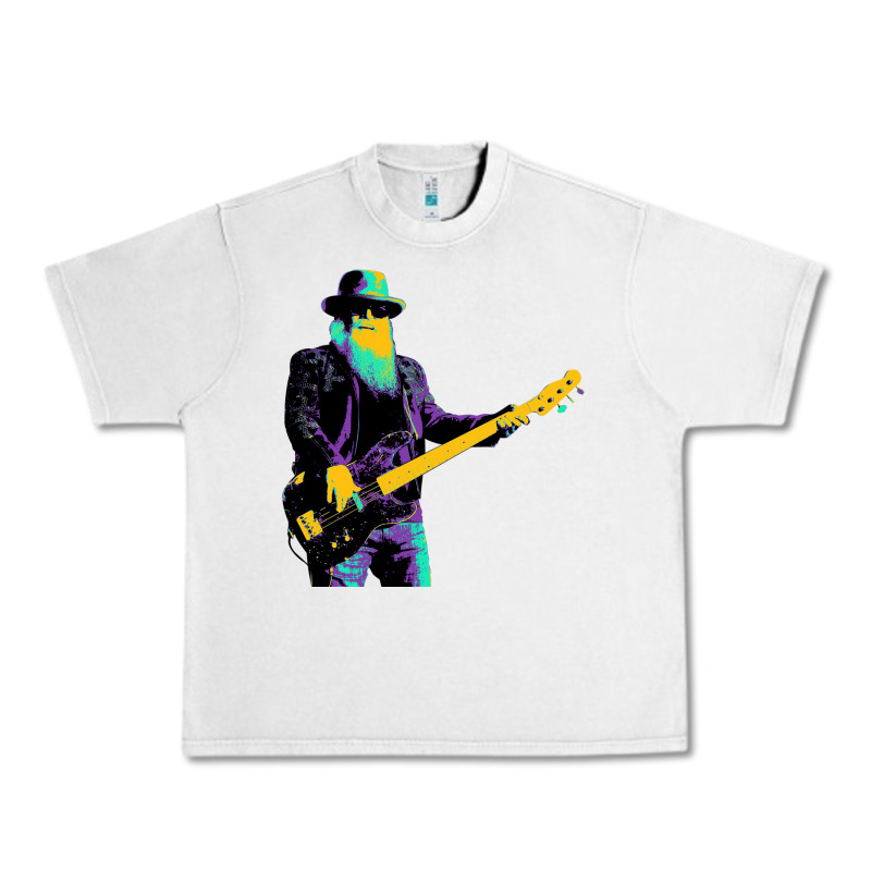 Legends Bassis Dusty Hill Urban Heavy Tee by artisFamous | Teevron