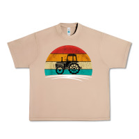 Burro vintage tractor Urban Heavy Tee - artisFamous