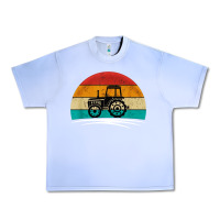 Grape Ice vintage tractor Urban Heavy Tee - artisFamous