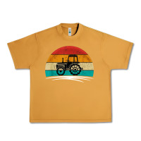 Peanut Butter vintage tractor Urban Heavy Tee - artisFamous